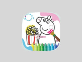 儿童画画游戏2.1.1，含有涂色、自由画板、钢琴、拼图功能