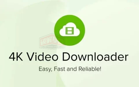 4K Video Downloader v4.28.0.5600 激活版本，智能解析视频并提供最高画质
