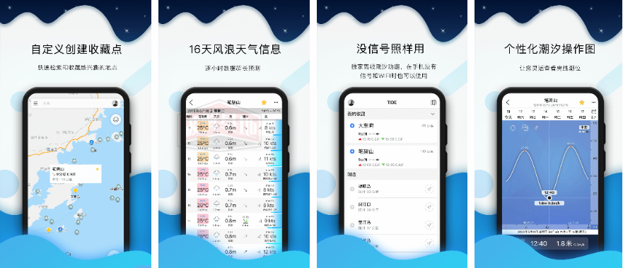 全球潮汐 v4.3.25 高级版，离线潮汐实时预测 - 破解基地-软件破解资源共享免费下载基地！